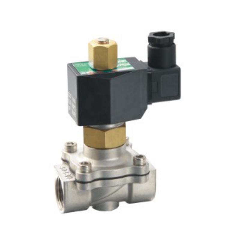 Elettrovalvola a solenoide in acciaio inossidabile a 2 posizioni e 2 vie serie 2S
