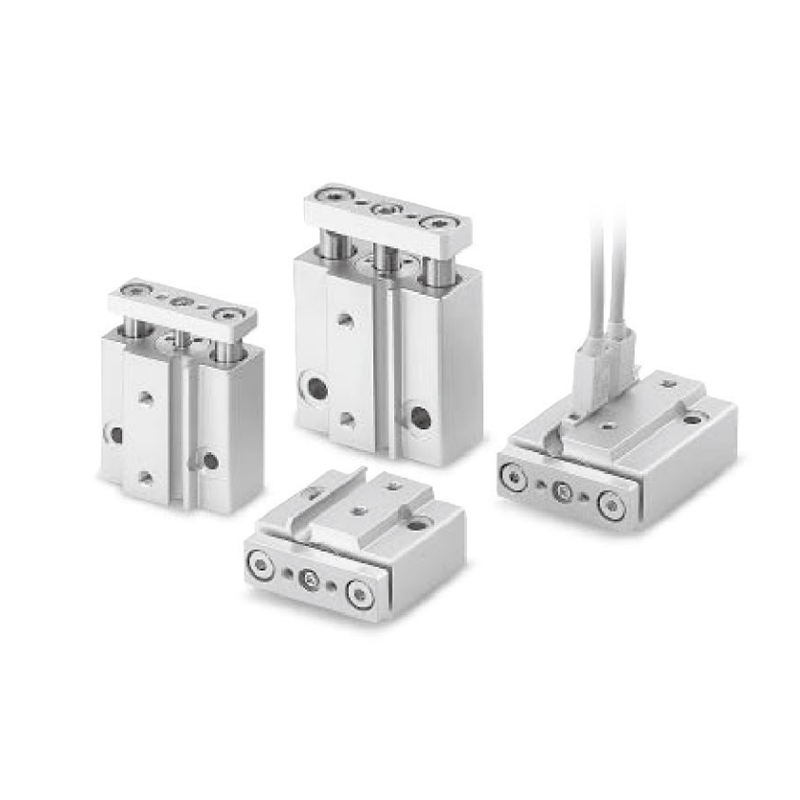 Cilindro miniaturizzato serie MGJ con stelo guidato