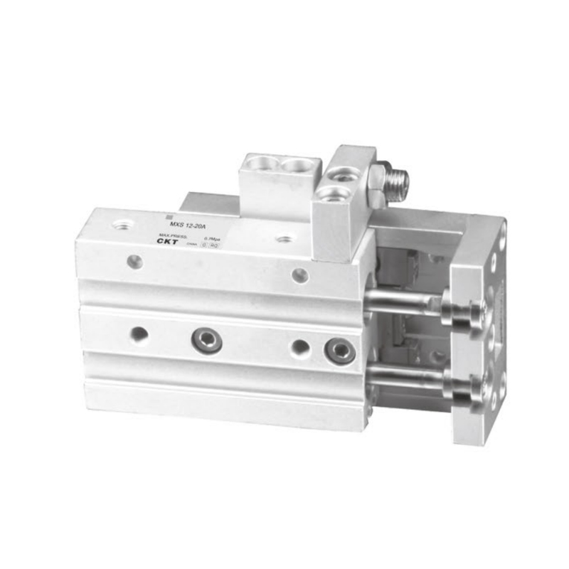 Cilindro a scorrimento serie MXS (guida a rulli incrociati) Tipo a doppio cilindro