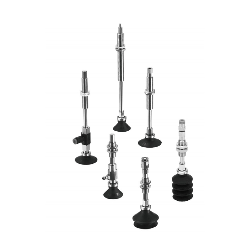 Ventosa a vuoto serie ZP con anello elastico, adattatore e staffa tampone (Ø9 ~ Ø50)